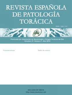 Comunicaciones &Iacute;ndice de autores