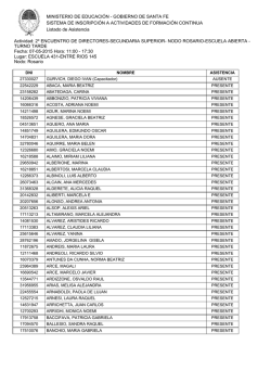 MINISTERIO DE EDUCACI&Oacute;N - GOBIERNO DE SANTA FE