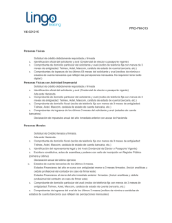 Checklist para Agencias