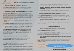 primer semestre 2016 de los Findes