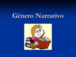 PPT G&eacute;nero Narrativo - Colegio Laico Valdivia