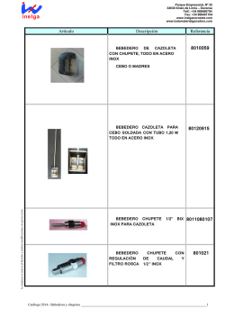 Bebederos y chupetes PORCINO