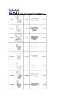 sanitarios - Bienvenidos a Grupo SAR