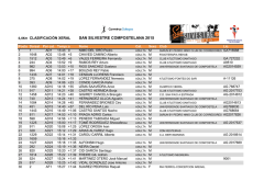 SAN SILVESTRE COMPOSTELANA 2015