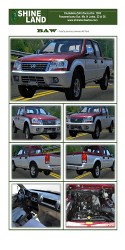 especificaciones tecnicas