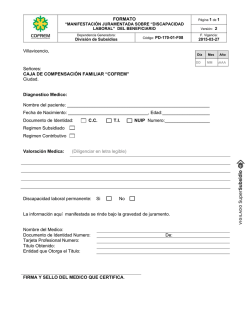 Discapacidad Laboral