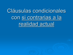 cl&aacute;usula con si