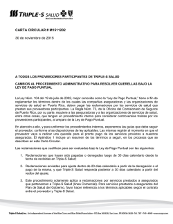 Ver carta circular - Cartas Circulares &ndash; Triple