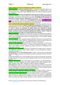 TEMA 14 FastEstudio www.vigilaa.com