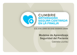 Mortalidad materna en la provincia de Buenos Aires