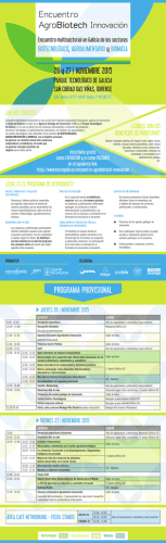 Programa provisional del evento