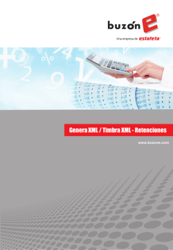 Genera XML / Timbra XML