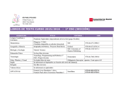 1&ordm; eso (secci&oacute;n) - ies pablo picasso pinto