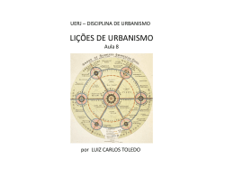 origens do urbanismo moderno