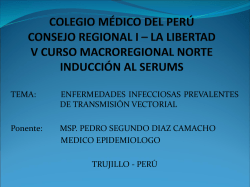 enfermedades infecciosas prevalentes solido norte - CMP