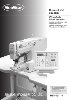 SUNSTAR MACHINERY CO., LTD.