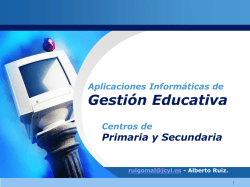 Gesti&oacute;n educativa.