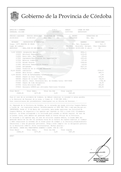 Recibo Lili Gonz&aacute;lez - Sergio Favot Intendente