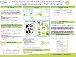 Reducing Urinary Tract Infection/Catheter Associated UTI Rates at