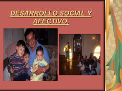 DESARROLLO SOCIAL Y AFECTIVO.