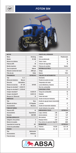 FOTON 504
