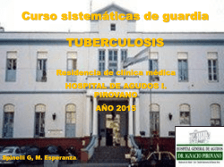 Clase Tuberculosis 2015