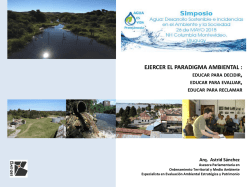 EJERCER EL PARADIGMA AMBIENTAL