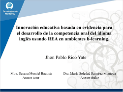 Presentacion tesis maestria Jhon Rico