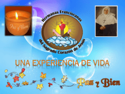 Presentaci&oacute;n Hermanas franciscanas