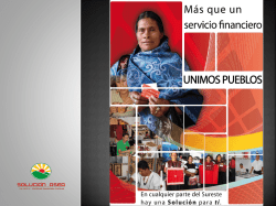 Mini-Sucursales para Servicios Financieros Rurales Inclusivos ATN