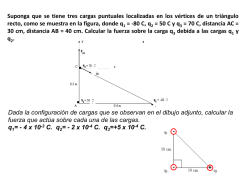 Ley de Coulomb (Problemas)