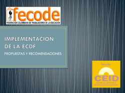 IMPLEMENTACION DE LA ECDF