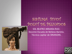 Sistema pivot point de peinados