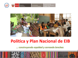 PPT Pol&iacute;tica y Plan EIB 2015