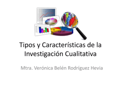 Investigaci&oacute;n cualitativa