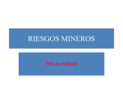 1. Riesgos Mineros, PPT