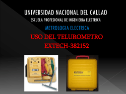 SISTEMA DE PUESTA A TIERRA