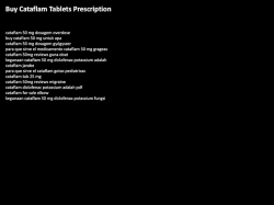Cataflam Drops Dosage - Cataflam D Wikipedia