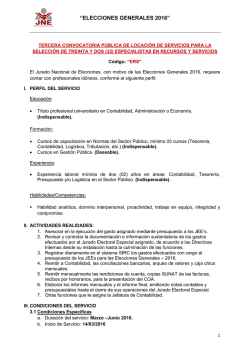 elecciones generales 2016