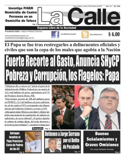 La Calle Espacio Libre de la Sociedad