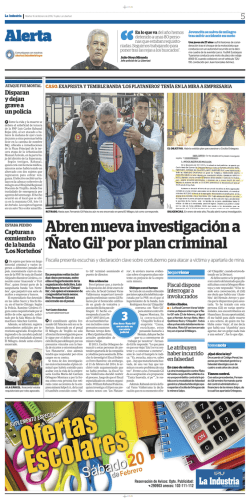 Leer nota completa - La Industria Trujillo