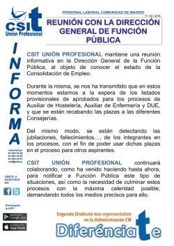 reuni&oacute;n con la direcci&oacute;n general de funci&oacute;n p&uacute;blica