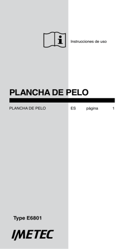 plancha de pelo