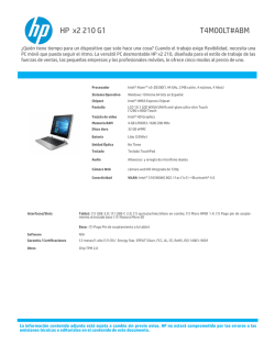 HP x2 210 G1 T4M00LT#ABM