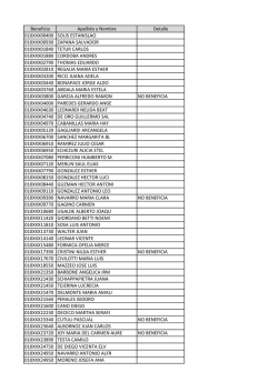 Sentencias al pago - enero 2016