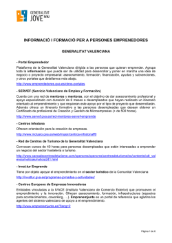 Recursos para emprendedores