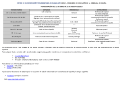 consejer&iacute;a de educaci&oacute;n de la embajada de espa&ntilde;a program