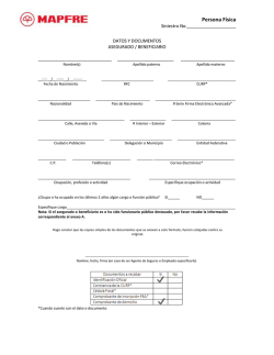 Formato de siniestro