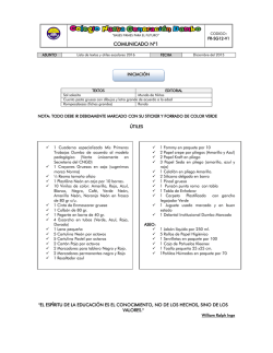 Iniciaci&oacute;n - Colegio Nueva Generaci&oacute;n Dumbo