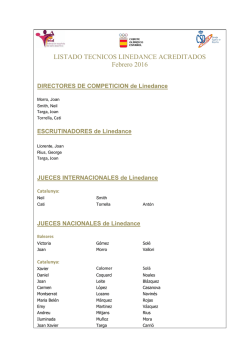 Listado - Linedance Spain